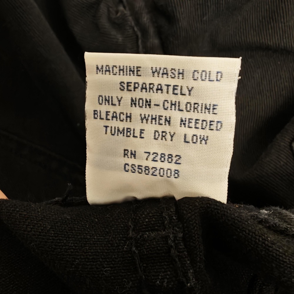 LA Blues‎ Vintage Baggy Black Washed Denim Jeans 18WP 100% Cotton Plus Wide Leg - Picture 8 of 8